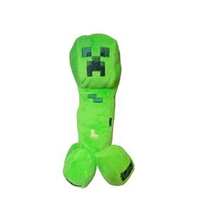 Minecraft Creeper Plush Toy By Mojang Green 7.5" Tall Stuffed Animal Pixelated